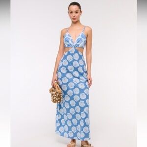 Julia slip cutout dress